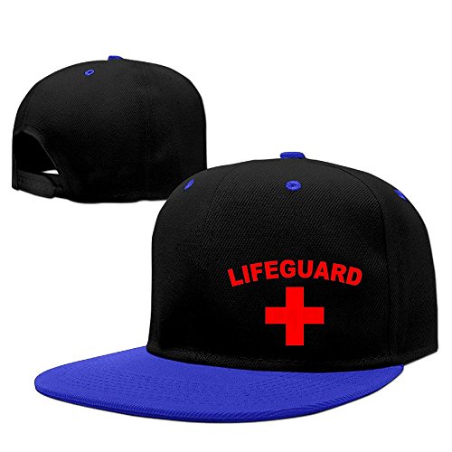 6700021105978 - LIFE GUARD AND LIFEGUARD LOGO ADJUSTABLE HATS FLAT BRIM HIP-HOP CAP
