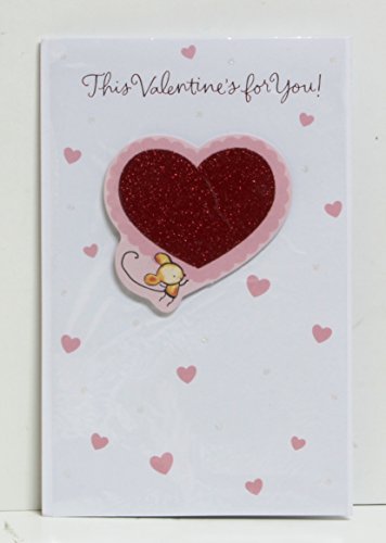 0067008799923 - VALENTINE CARD FOR ANYONE (THIS VALENTINE'S FOR YOU! - ON VALENTINE'S DAY, WISHING YOU HAPPY THOUGHTS THAT LEAD TO LITTLE GRINS THAT GROW INTO GREAT BIG SMILES THAT GO ON TO BECOME MOMENTS OF LAUGHTER TO HELP MAKE THIS DAY WARM AND BRIGHT AND BEAUTIFUL F