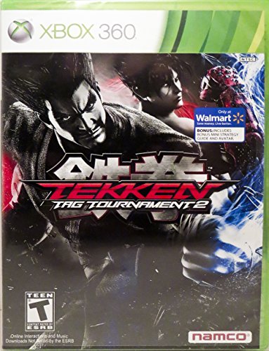 0670739274340 - TEKKEN TAG TOURNAMENT 2 VIDEO GAME FOR XBOX 360 A WALMART EXCLUSIVE VERSION WITH BONUS MINI STRATEGY GUIDE AND AVATAR!