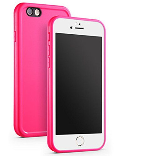 6708051714542 - ZZMART ULTRATHIN WATERPROOF PHONE CASES FOR IPHONE 6/6S CASE WITH RETUSE HEAT DISSIPATION CHANNEL (PINK)