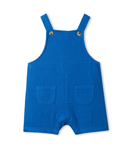 0671374510299 - HATLEY BABY BOYS OVERALLS, BLUE, 6-9 MONTHS