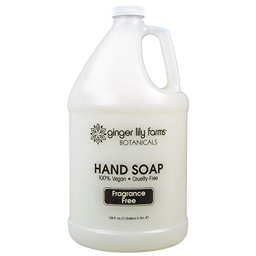 0672047137287 - GINGER LILY FARMS BOTANICALS ALL-PURPOSE FRAGRANCE-FREE HAND SOAP GALLON, 128 OUNCE