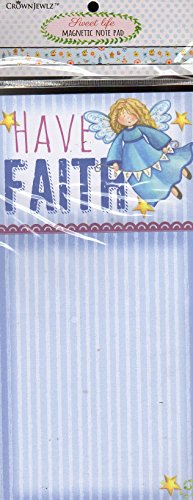 6721612213834 - SWEET LIFE MAGNETIC NOTE PAD - HAVE FAITH