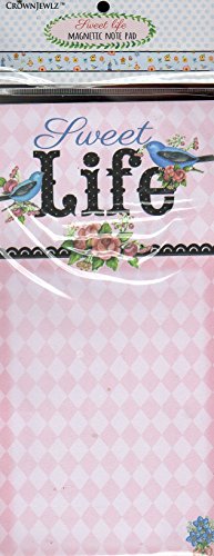 6721612213841 - SWEET LIFE MAGNETIC NOTE PAD