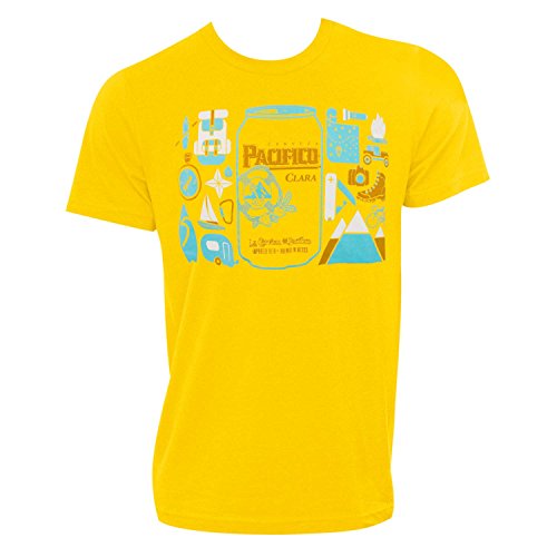 0672713173298 - PACIFICO CAN LOGO TEE SHIRT X-LARGE
