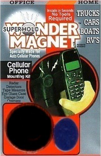0673090267204 - SUPER HOLD MAGNET MOUNT FOR CELL PHONE, GPS, DVD, MP3, RADAR DETECTOR AND MORE...WOOD