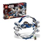 0673419091251 - STAR WARS JEDI STARFIGHTER WITH HYPERDRIVE BOOSTER RING