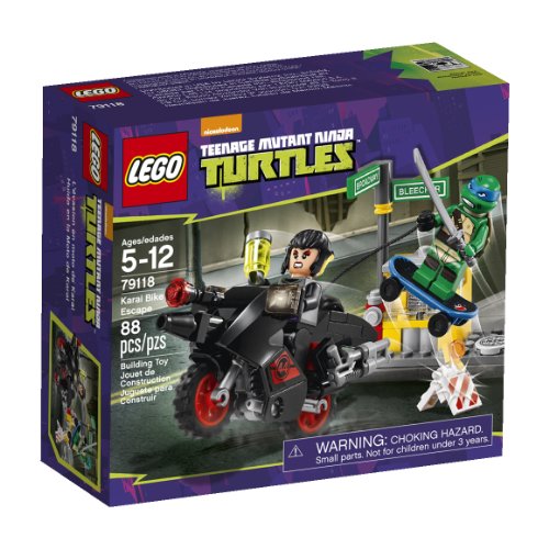 0673419212205 - LEGO NINJA TURTLES 79118 KARAI BIKE ESCAPE BUILDING SET