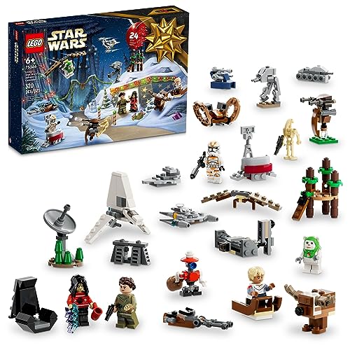 0673419376853 - LEGO STAR WARS 2023 ADVENT CALENDAR 75366 CHRISTMAS HOLIDAY COUNTDOWN GIFT IDEA WITH 9 STAR WARS CHARACTERS AND 15 MINI BUILDING TOYS, DISCOVER NEW EXPERIENCES AND DAILY COLLECTIBLE SURPRISES