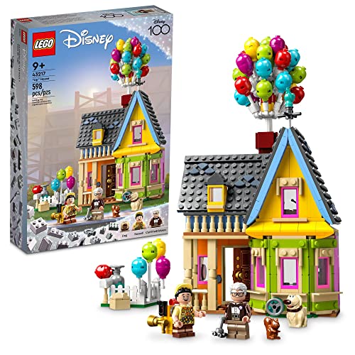 0673419378475 - LEGO DISNEY AND PIXAR ‘UP’ HOUSE 43217 FOR DISNEY 100 CELEBRATION, DISNEY TOY SET FOR KIDS AND MOVIE FANS AGES 9 AND UP, A FUN FOR DISNEY FANS AND ANYONE WHO LOVES CREATIVE PLAY