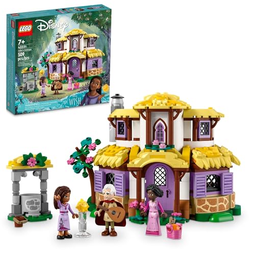 0673419381338 - LEGO DISNEY WISH: ASHA’S COTTAGE 43231 BUILDING TOY SET, A COTTAGE FOR ROLE-PLAYING LIFE IN THE HAMLET, COLLECTIBLE GIFT THIS HOLIDAY FOR FANS OF THE DISNEY MOVIE, GIFT FOR KIDS AGES 7 AND UP