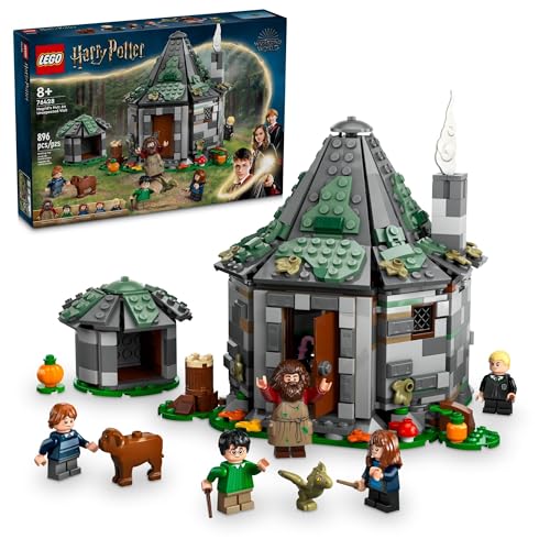 0673419388283 - LEGO HARRY POTTER HAGRID’S HUT: AN UNEXPECTED VISIT, HARRY POTTER TOY WITH 7 CHARACTERS AND A DRAGON FOR MAGICAL ROLE PLAY, BUILDABLE HOUSE TOY, GIFT IDEA FOR GIRLS, BOYS AND KIDS AGES 8 AND UP, 76428