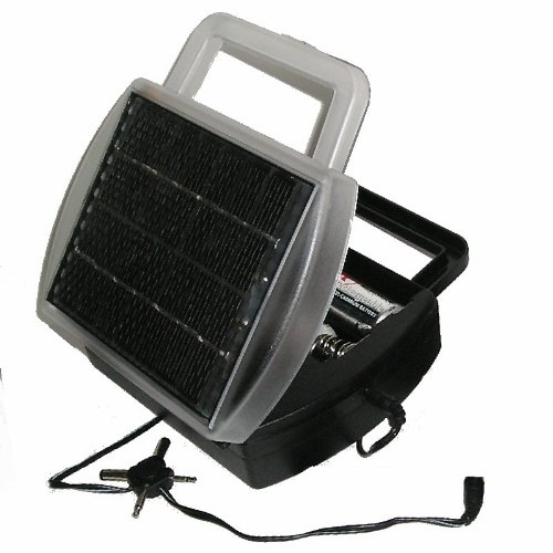 0674190024414 - SOLAR POWERED BATTERY CHARGER CHARGES 4 D, C, AA AND AAA BATTERIES