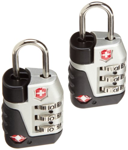 0674204022481 - VICTORINOX TRAVEL SENTRY APPROVED LOCK SET,SILVER,ONE SIZE