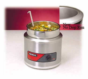 0674651105379 - NEMCO (6103A-ICL-220) 11 QT ROUND COOKER/WARMER W/ INSET