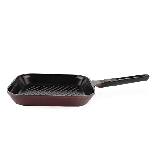0674894234102 - NEOFLAME MYPAN NONSTICK CERAMIC 11 GRILL PAN IN RUBY