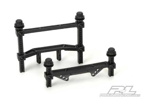 0675118158587 - PRO-LINE RACING 607000 EXTENDED FRONT AND REAR BODY MOUNTS FOR SLASH 2WD