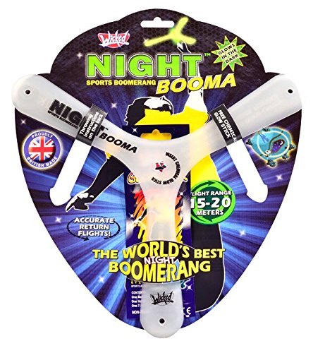 0675220479174 - WICKED VISION NIGHT BOOMA SPORTS BOOMERANG GLOW IN THE DARK