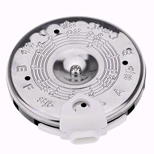 0675375355842 - PITCH PIPE TUNER A PRECISE 13 NOTE CHROMATIC C-C SCALE FROM THE MASTER THAT'S MY TUNE OFFERS YOU DURABLE CHROME PLATED PIPES WITH A SLIDING NOTE SELECTOR GIVING YOU A KEY TO BE A BETTER VOCALIST!