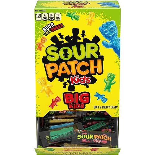 6757073839917 - SOUR PATCH KIDS,NET WEIGHT 46 OUNCES, 240-COUNT INDIVIDUALLY WRAPPED
