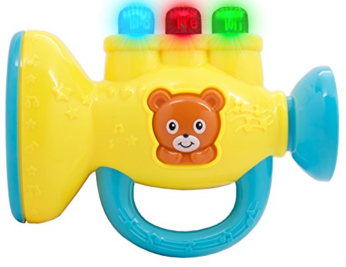 0675712325880 - TECHEGE TOYS LEARN'N'PLAY MUSICAL TRUMPET FUN FLASHING LIGHTS, EXCITING SOUNDS, GREAT GIFT IDEA