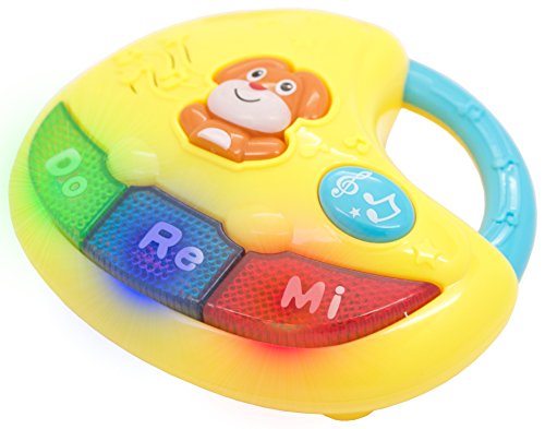 0675712331799 - TECHEGE TOYS LEARN'N'PLAY HAND HELD PIANO BATTERY POWERED MUSICAL FUN FOR ALL AGES!