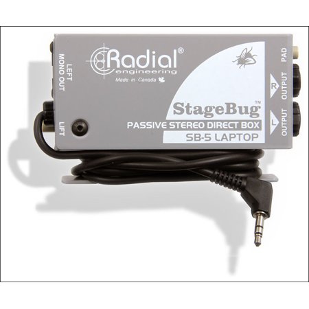 0676101040681 - RADIAL ENGINEERING STAGEBUG SB-5 SIDEWINDER LAPTOP DI