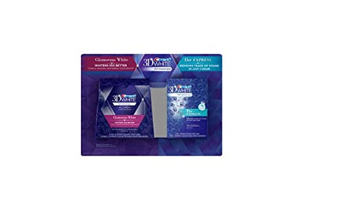 6772198521172 - CREST 3D WHITE COMBO PACK LUXE GLAMOROUS WHITE AND 1 HOUR EXPRESS WHITESTRIPS