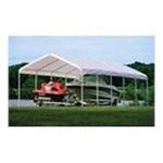 0677599257674 - 12 X 30 2 FRAME 12 LEG CANOPY WITH WHITE COVER