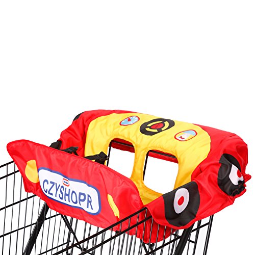 0677726232857 - LITTLE TIKES COZY COUPE SHOPPING CART COVER, RED/YELLOW/BLUE