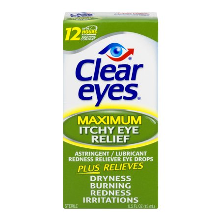 Clear Eyes Redness Relief Handy Pocket Pal, 0.2 Fluid Ounce (Pack of 3)