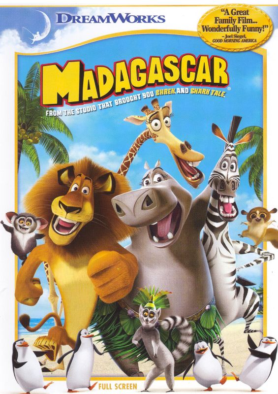 0678149456929 - DVD MADAGASCAR FULL SCREEN