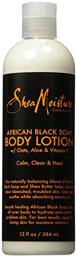 0678213566813 - SHEAMOISTURE AFRICAN BLACK SOAP BODY LOTION - 13 OZ