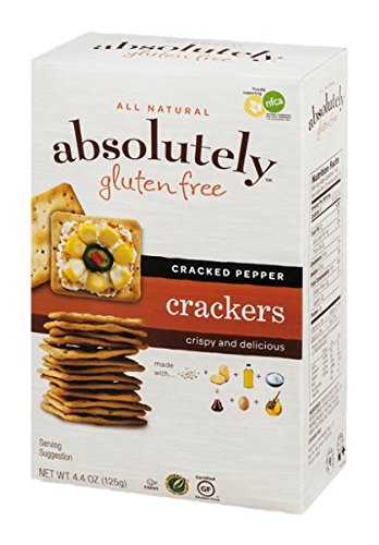 0678213577208 - ABSOLUTELY GLUTEN FREE, CRACKERS, CRACKED PEPPER, 4.4OZ