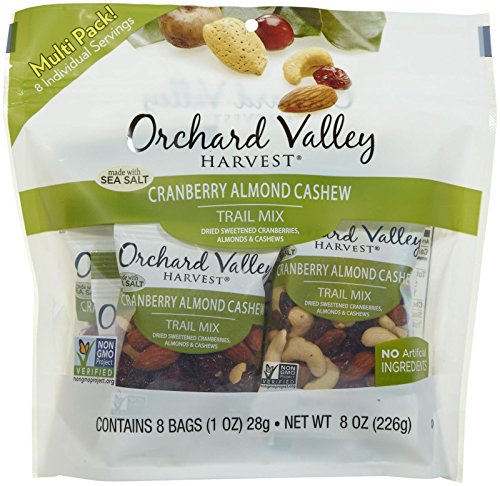 0678213588242 - ORCHARD VALLEY CASHEW TRAIL MIX-CRANBERRY ALMOND-8 OZ