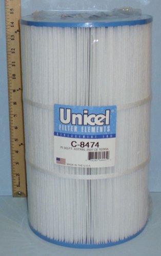 0678285180252 - UNICEL C-8474 REPLACEMENT FILTER CARTRIDGE FOR 75 SQUARE FOOT ASTRAL 2507 CE TERRA
