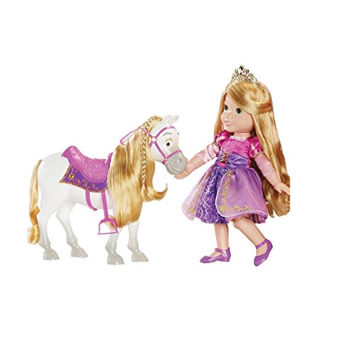 0678352758025 - MY FIRST DISNEY PRINCESS TODDLER RAPUNZEL AND MAXIMUS HORSE DOLL SET WITH BRUSH