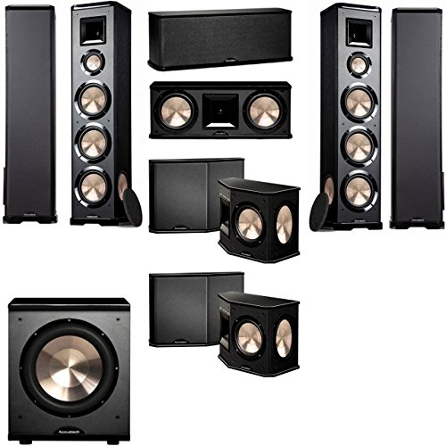 0678358070275 - BIC ACOUSTECH PL-980 7.1 HOME THEATER SYSTEM-NEW!! PL-200II SUB