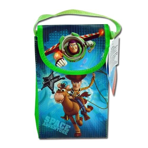 0678634283412 - TOY STORY BAG WITH FLAP & HANDLE (9X5.5X2.1) - GREAT SCHOOL SUPPLY BAG OR FOR SMALL TOYS