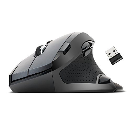 0679113376915 - ETEKCITY SCROLL M910 WIRELESS VERTICAL MOUSE (60 DEGREE): 9 CLICKABLE FUNCTION BUTTONS