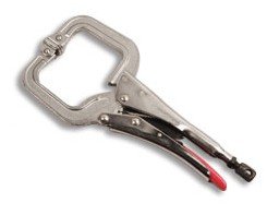 0679352004495 - STRONG HAND TOOLS PR115S LOCKING C-CLAMPS WITH SWIVEL TIP, 11-INCH