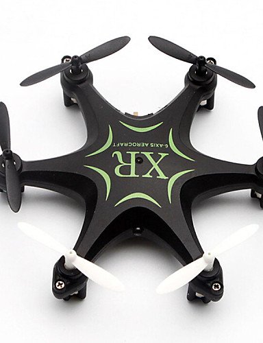 6794008011857 - DAVID MINI DRONE XR-7 QUADCOPTER HEXRCOPTER 6-AXIS GYRO 2.4GHZ 360 DEGREE FLIP HEADLESS MODE 4 CHANNEL RC HEXRCOPTER , UK ADAPTER-LEFT SIDE
