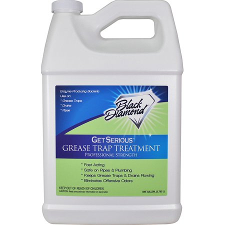 0679773413029 - GET SERIOUS GREASE TRAP TREATMENT COMMERCIAL ENZYME DRAIN OPENER, CLEANER, ODOR CONTROL, TRAP CLEANING AND MAINTENANCE. 1 GALLON