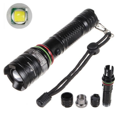 6800321178389 - SUPER BRIGHT 000LM CREE XM-L T6 LED RECHARGEABLE FLASHLIGHT TORCH LAMP LIGHT ONLY