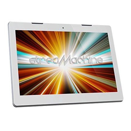 0680079713201 - STREAMACHINE ST13WH FULL HD 13.3 8GB QUAD CORE TABLET WITH GOOGLE PLAY, 2GB RAM, 10,000 MAH BATTERY (WHITE)