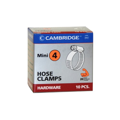 0680183105015 - CAMBRIDGE HCM-4P STANDARD HOSE CLAMP