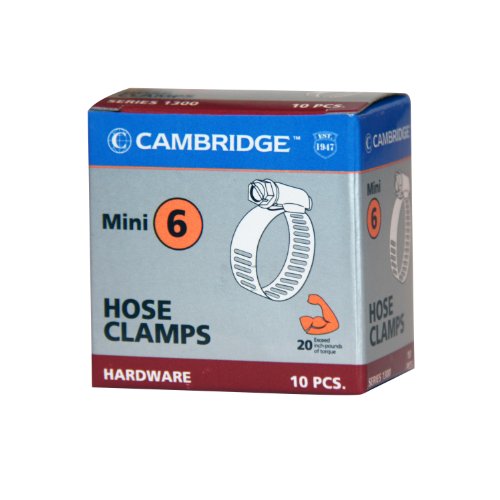 0680183105022 - CAMBRIDGE HCM-6P STANDARD HOSE CLAMP
