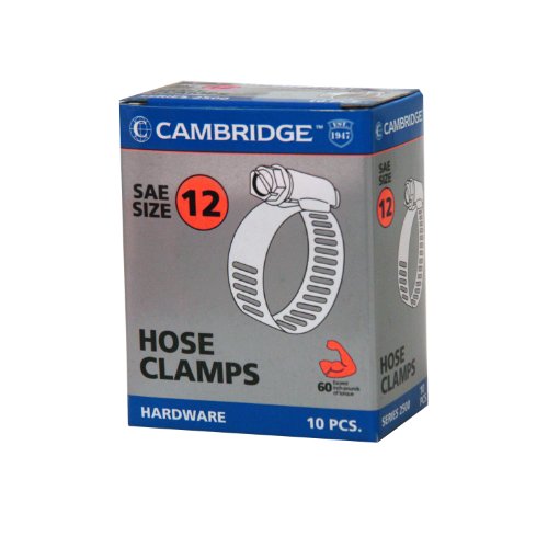 0680183109044 - CAMBRIDGE HC2-12E STANDARD HOSE CLAMP
