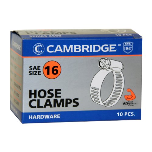 0680183109051 - CAMBRIDGE HC2-16E STANDARD HOSE CLAMP