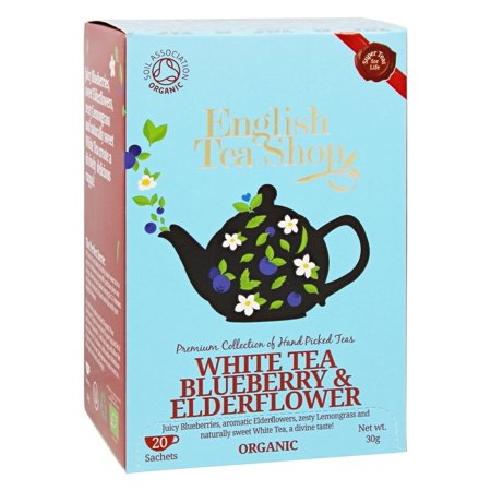 0680275039846 - ENGLISH TEA SHOP - WHITE TEA BLUEBERRY & ELDERFLOWER - 30G